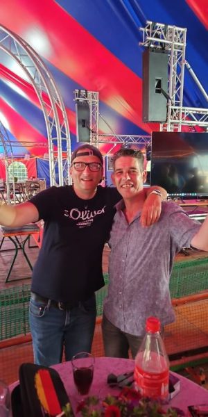 Klever Kellerratten Kirmesturnier in Bedburg Haus Kleve Sven und Ralf